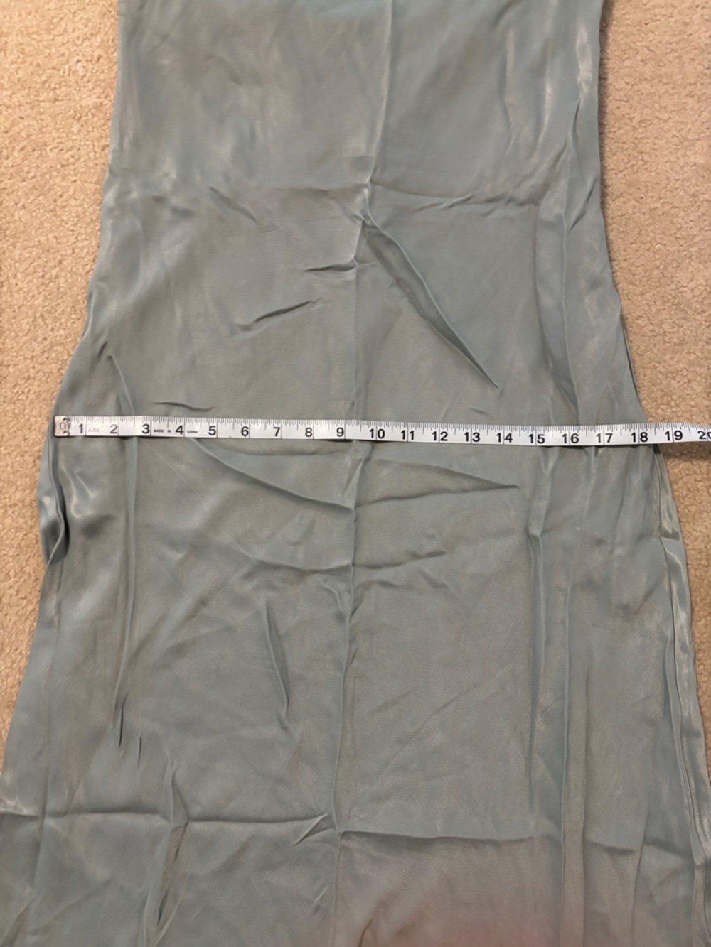 Anthropologie Tilda Slip Dress Midi Edition in Sage Green - Picture 11 of 15